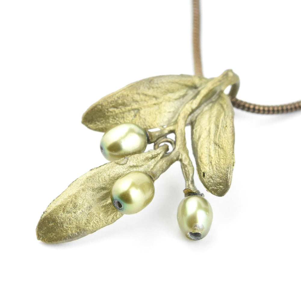 Olive Branch Necklace - Goldmakers Fine Jewelry