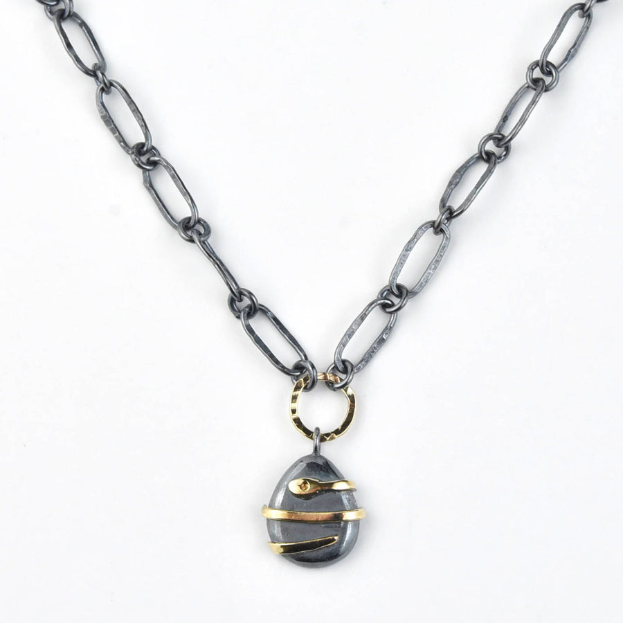 Orphic Egg Necklace - Goldmakers Fine Jewelry