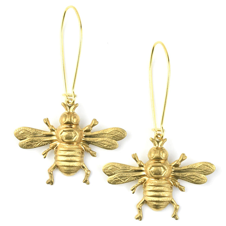 Oxbow Bee Earrings - Goldmakers Fine Jewelry
