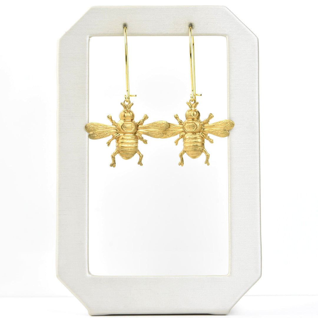 Oxbow Bee Earrings - Goldmakers Fine Jewelry