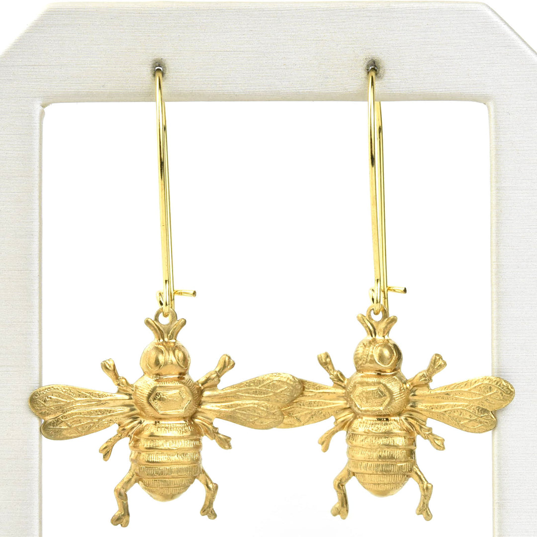 Oxbow Bee Earrings - Goldmakers Fine Jewelry