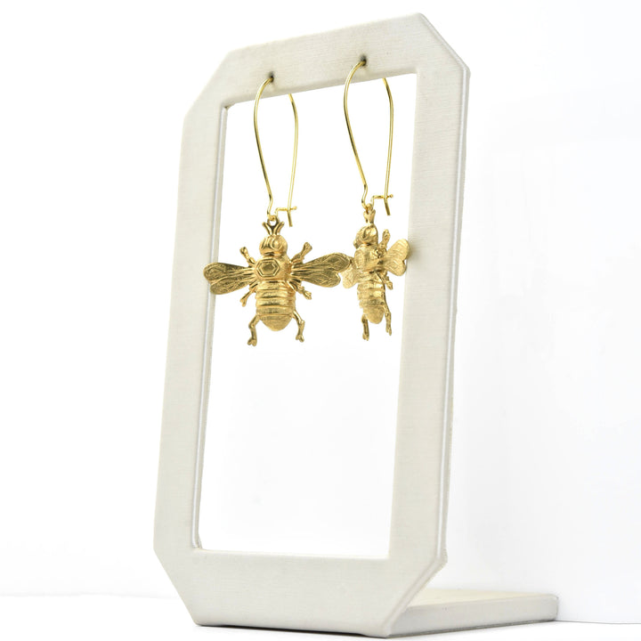 Oxbow Bee Earrings - Goldmakers Fine Jewelry