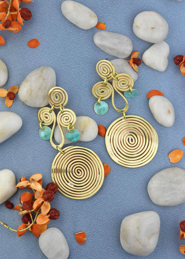 Pachamama Earrings - Goldmakers Fine Jewelry