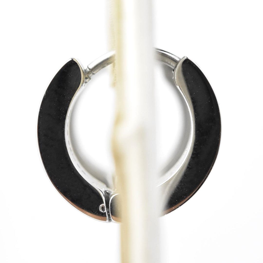 Paisly Super Chunky Huggie Hoops - Goldmakers Fine Jewelry