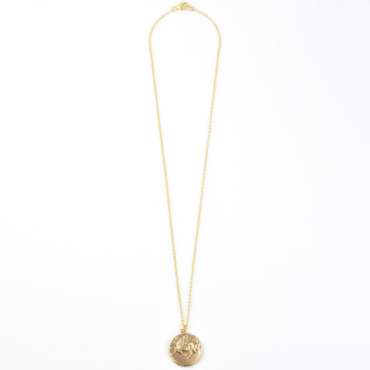 Pegasus Coin Necklace