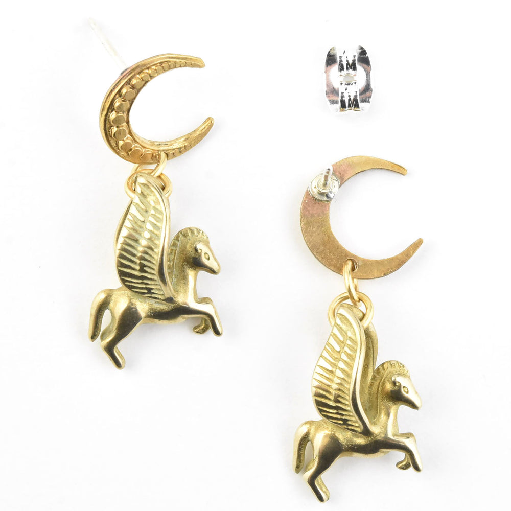 Pegasus Earrings - Goldmakers Fine Jewelry
