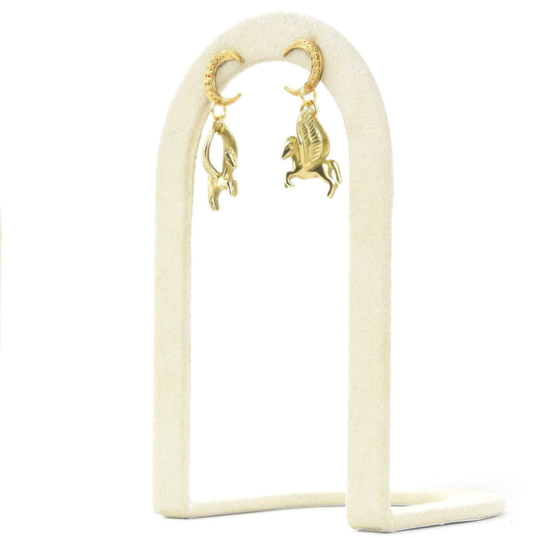 Pegasus Earrings - Goldmakers Fine Jewelry