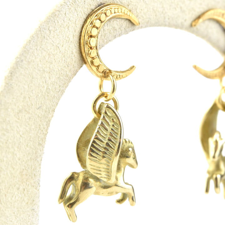 Pegasus Earrings - Goldmakers Fine Jewelry
