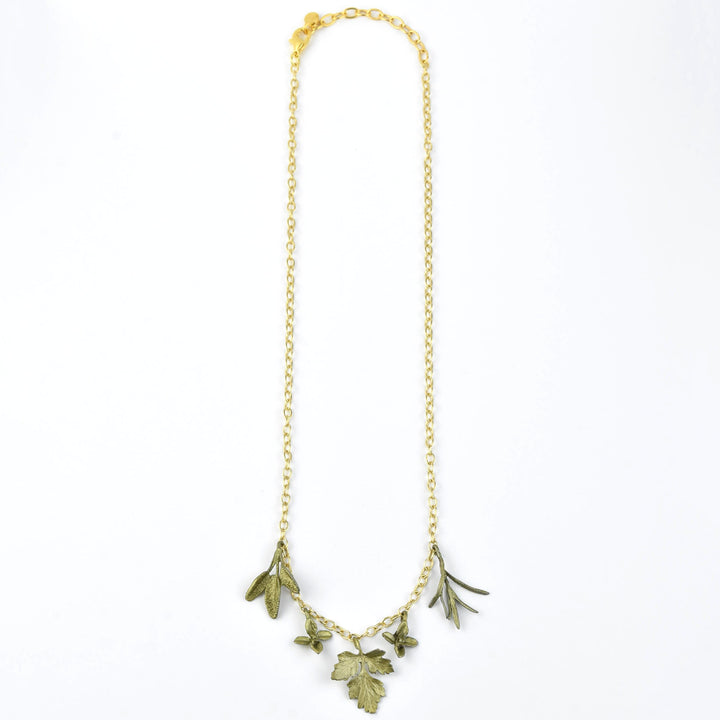 Petite Herbs Necklace - Goldmakers Fine Jewelry