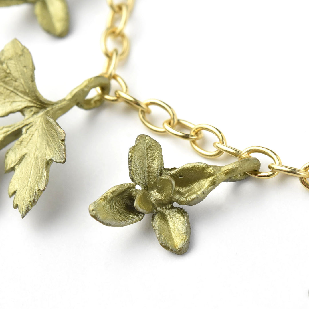 Petite Herbs Necklace - Goldmakers Fine Jewelry