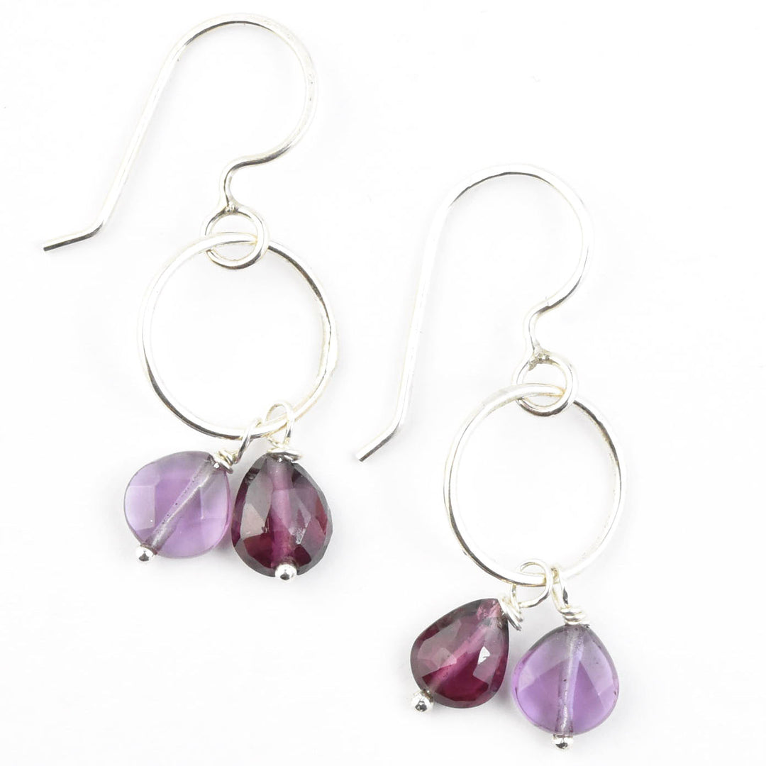 Petite Precious Duo Earrings - Goldmakers Fine Jewelry