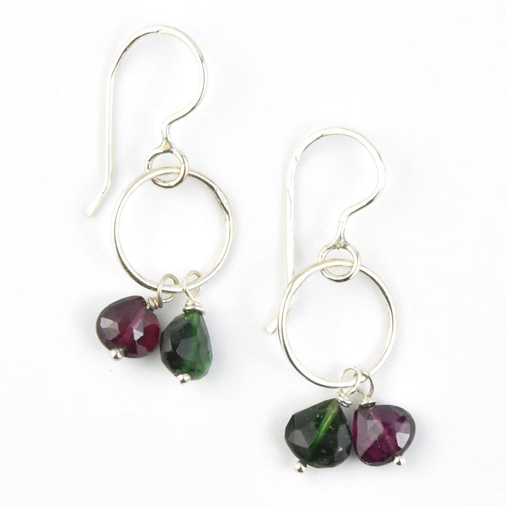 Petite Precious Duo Earrings - Goldmakers Fine Jewelry