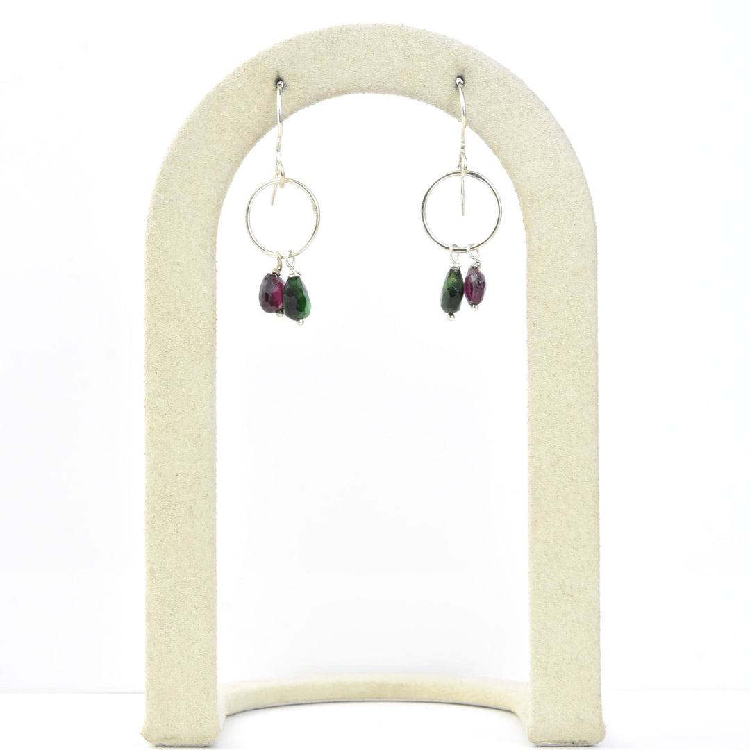 Petite Precious Duo Earrings - Goldmakers Fine Jewelry