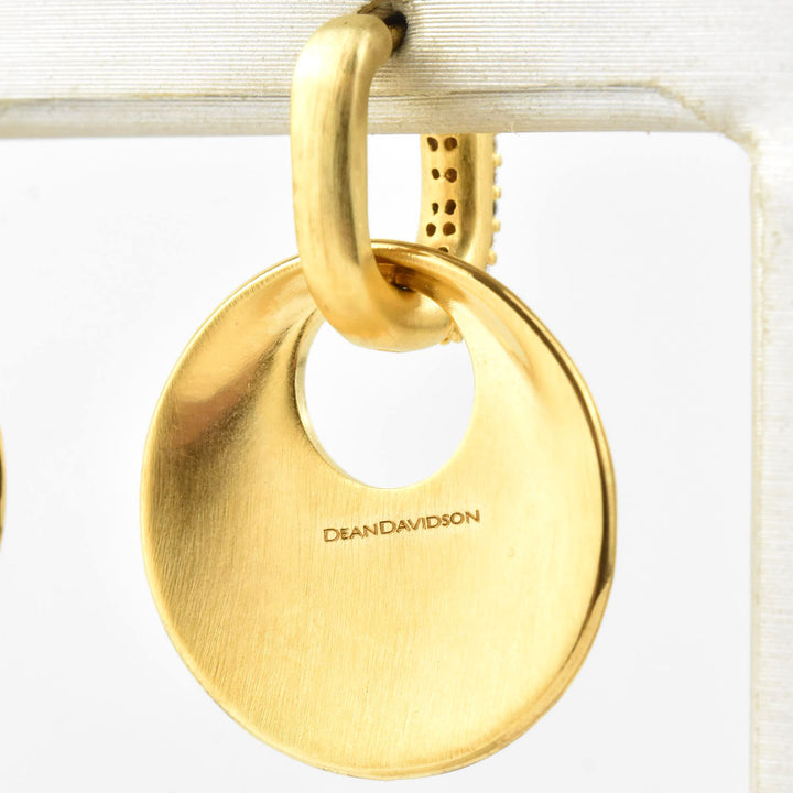 Petit Pave Drop Earrings - Goldmakers Fine Jewelry