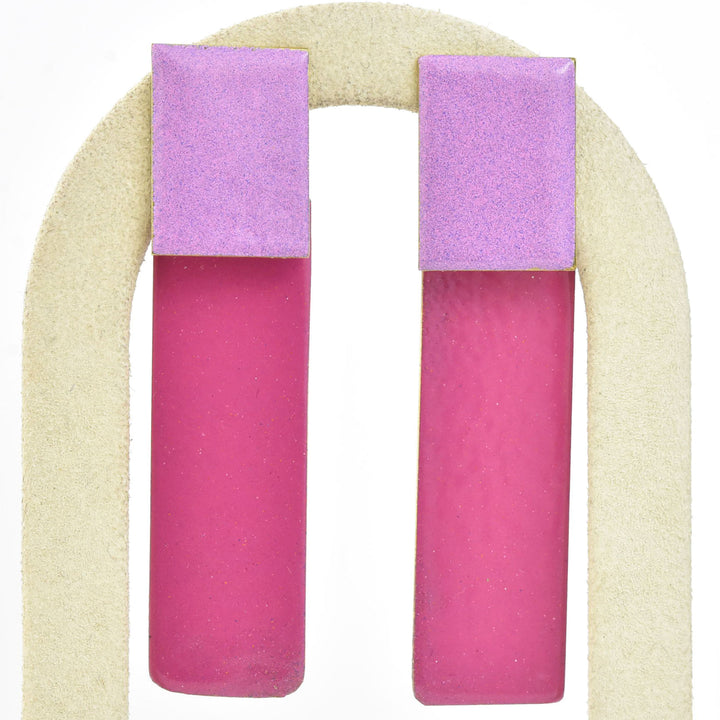 Piano Key Large Earrings