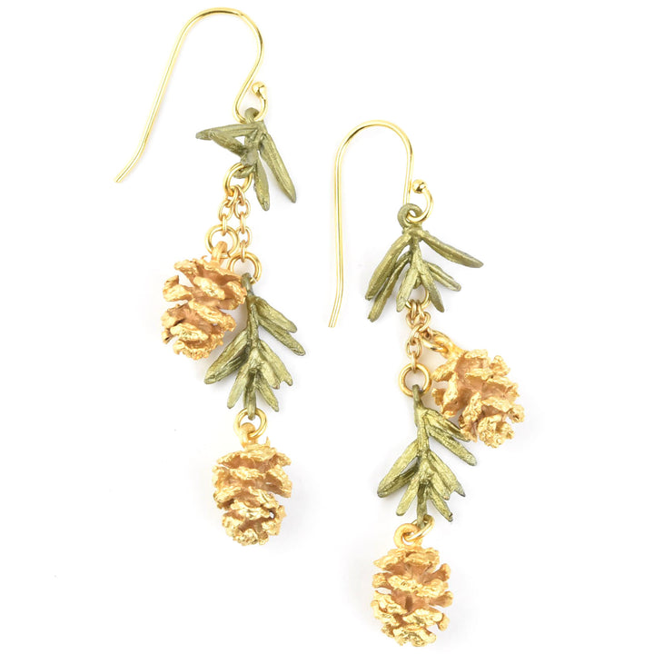 Long Pine Needle Earrings