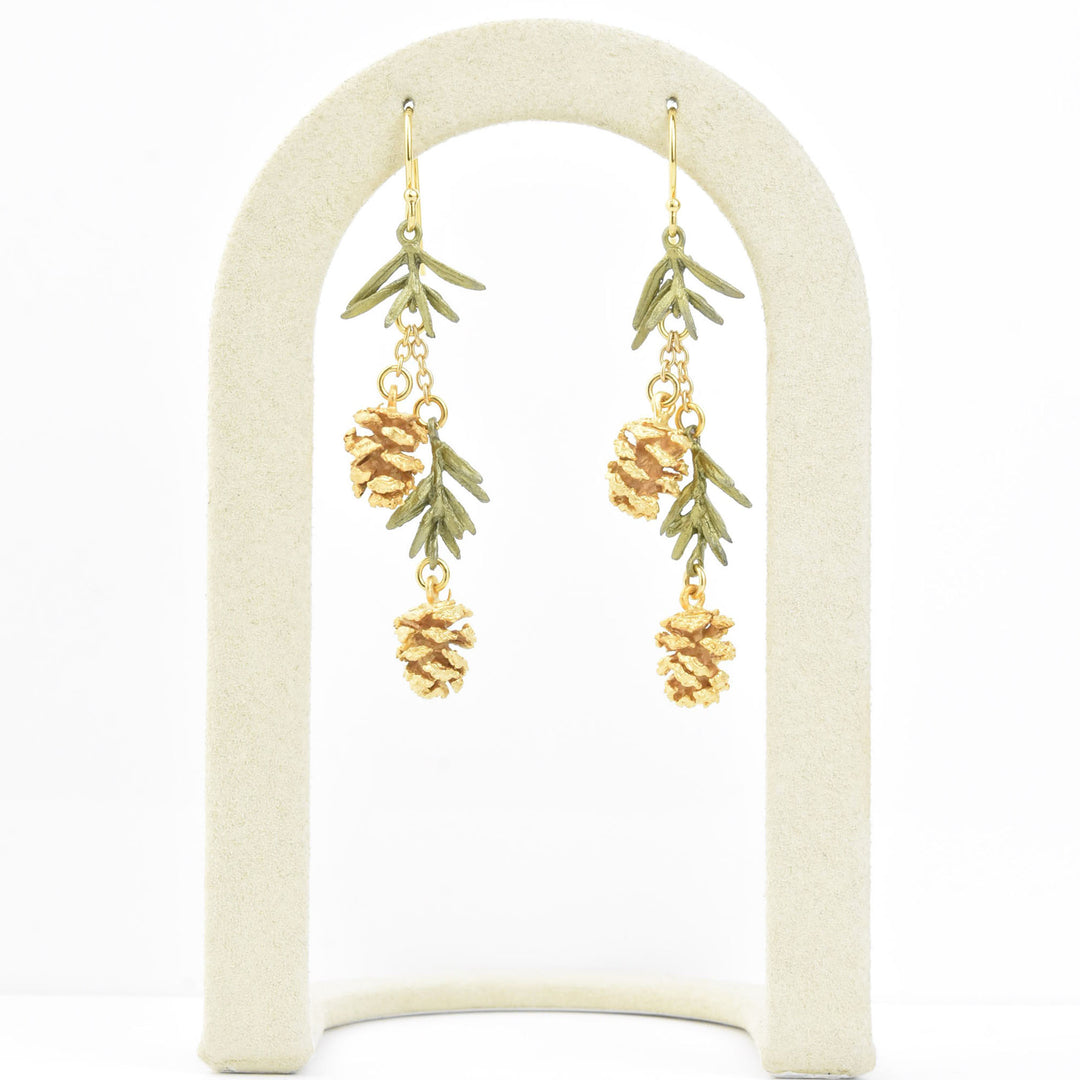 Long Pine Needle Earrings