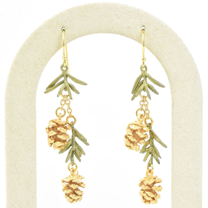 Long Pine Needle Earrings
