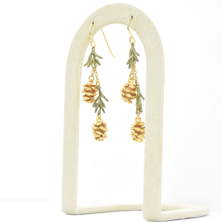 Long Pine Needle Earrings
