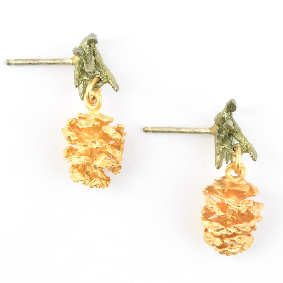 Pine Needle Post Earrings