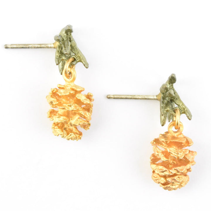 Pine Needle Post Earrings