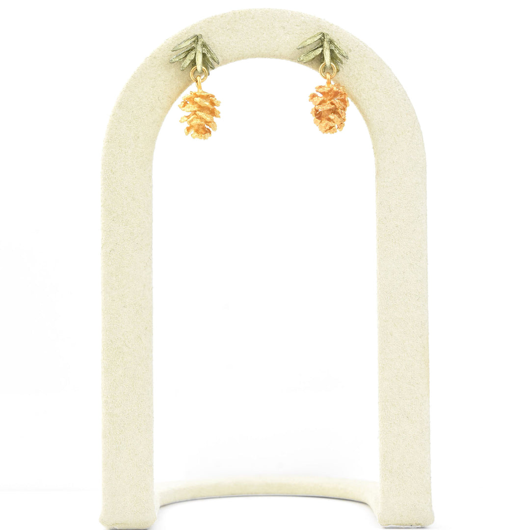 Pine Needle Post Earrings