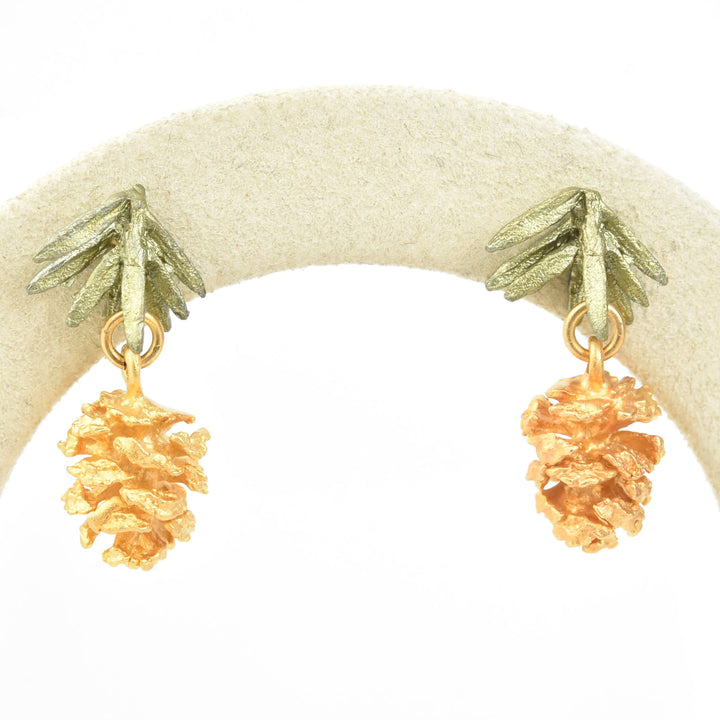 Pine Needle Post Earrings