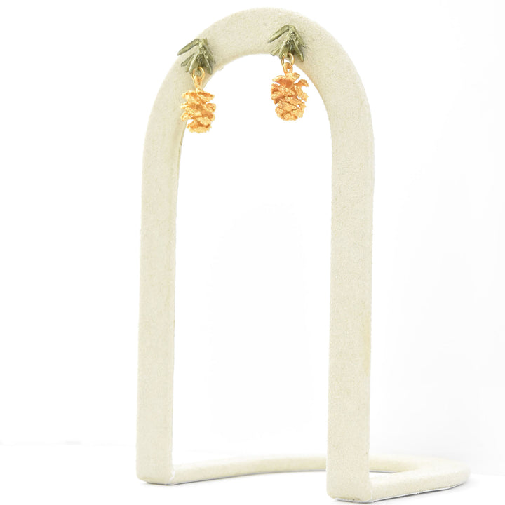 Pine Needle Post Earrings