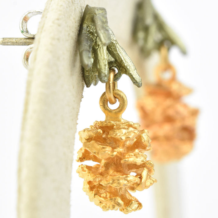 Pine Needle Post Earrings