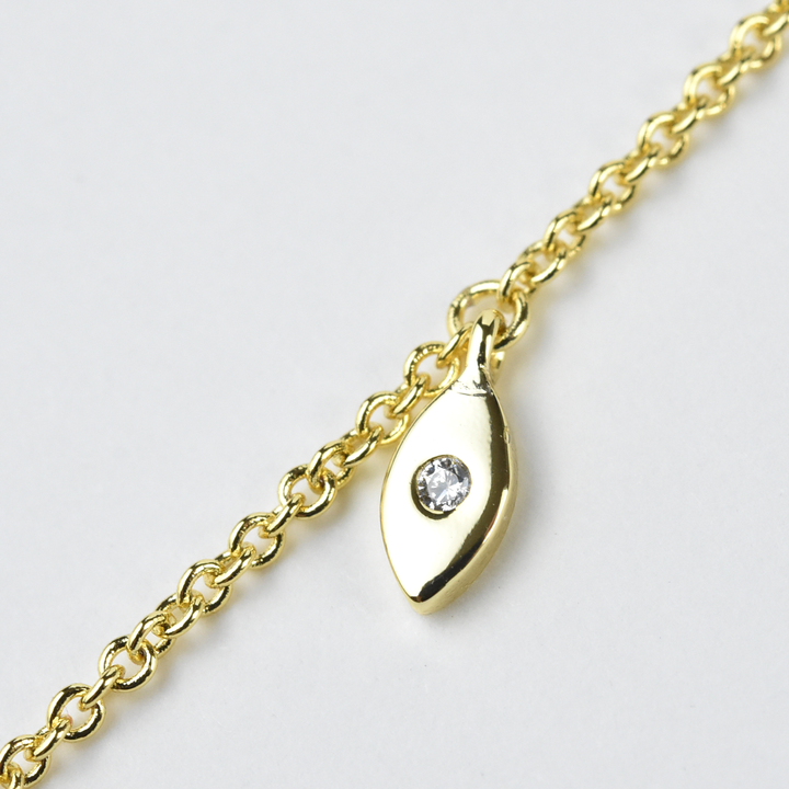 Charms Station Necklace - Goldmakers Fine Jewelry