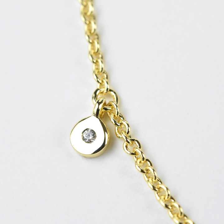 Charms Station Necklace - Goldmakers Fine Jewelry