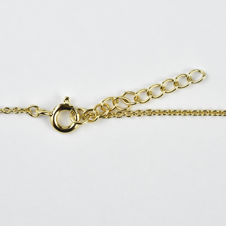Crescent Moon & Lapis Necklace - Goldmakers Fine Jewelry