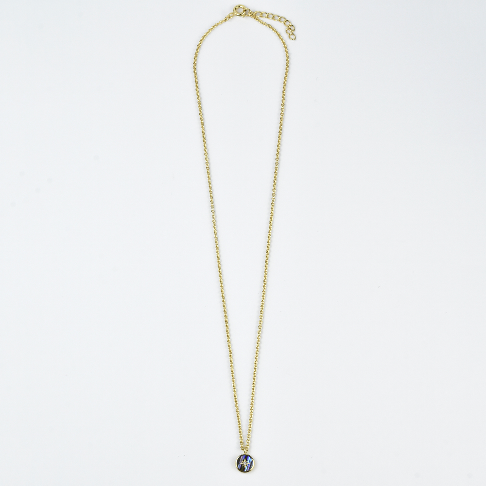 Mini Abalone Star Necklace - Goldmakers Fine Jewelry