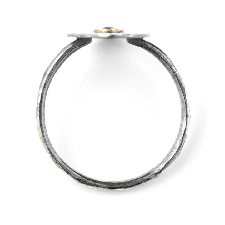 Pink Sapphire Portal Ring