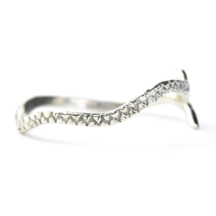 Pink Sapphire Viper Ring