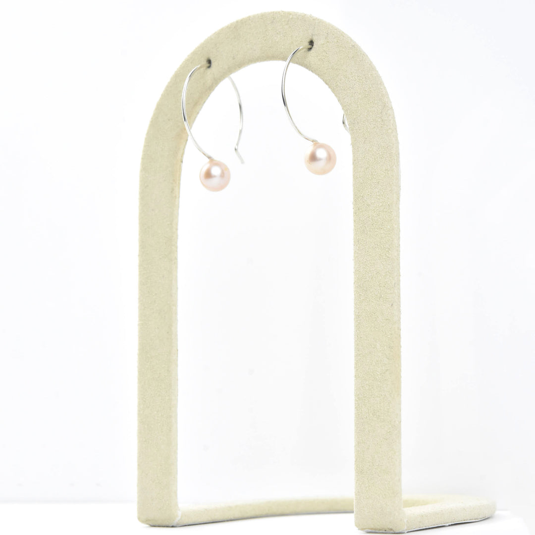 Freshwater Pearl Hoop Earrings