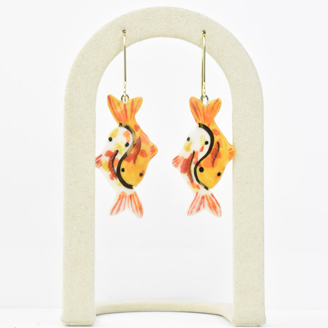 Pisces Statement Earrings - Goldmakers Fine Jewelry