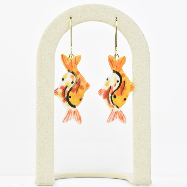 Pisces Statement Earrings - Goldmakers Fine Jewelry
