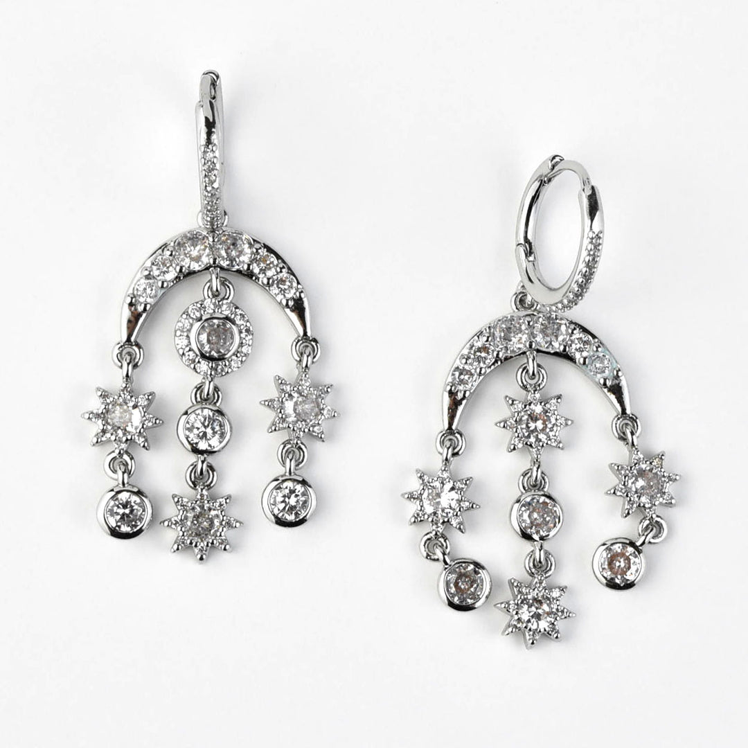 Pleiades Chandelier Earrings - Goldmakers Fine Jewelry
