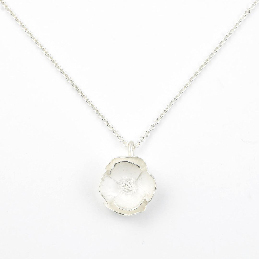Poppy Pendant Necklace - Goldmakers Fine Jewelry