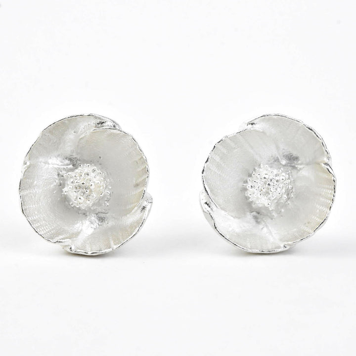 Mini Poppy Post Earrings - Goldmakers Fine Jewelry