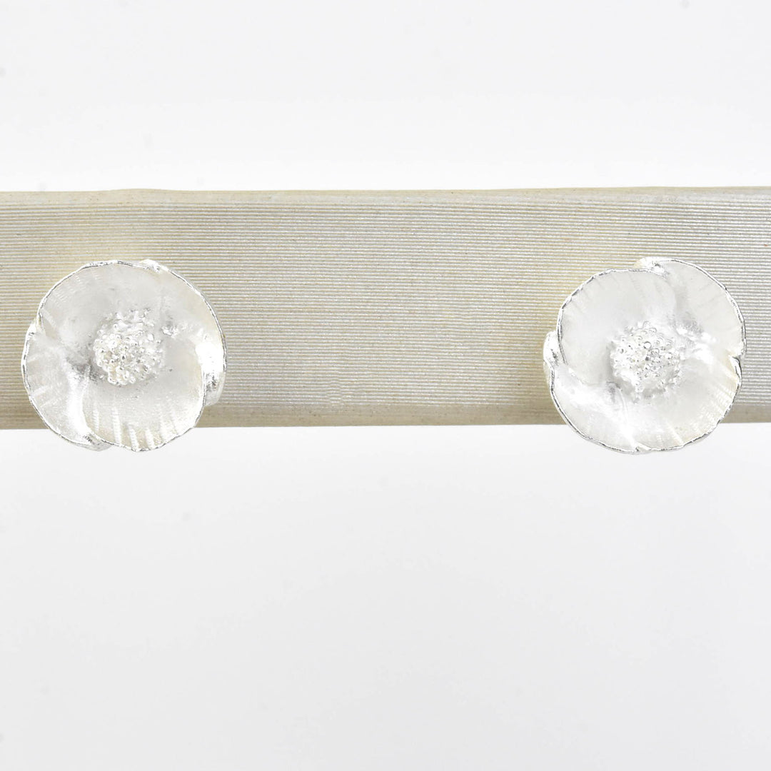 Mini Poppy Post Earrings - Goldmakers Fine Jewelry