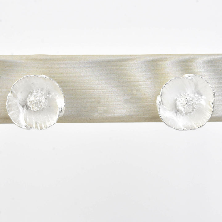 Mini Poppy Post Earrings - Goldmakers Fine Jewelry