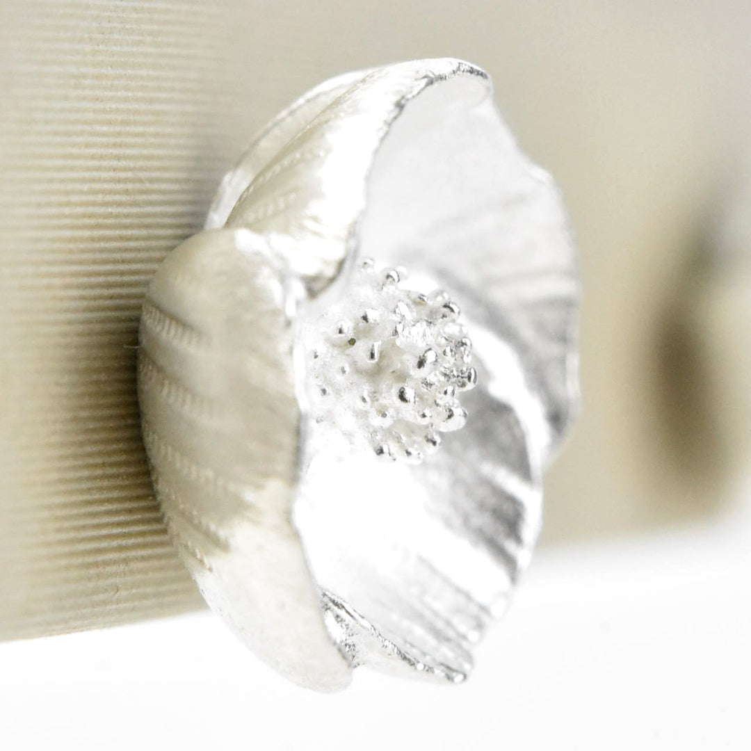 Mini Poppy Post Earrings - Goldmakers Fine Jewelry
