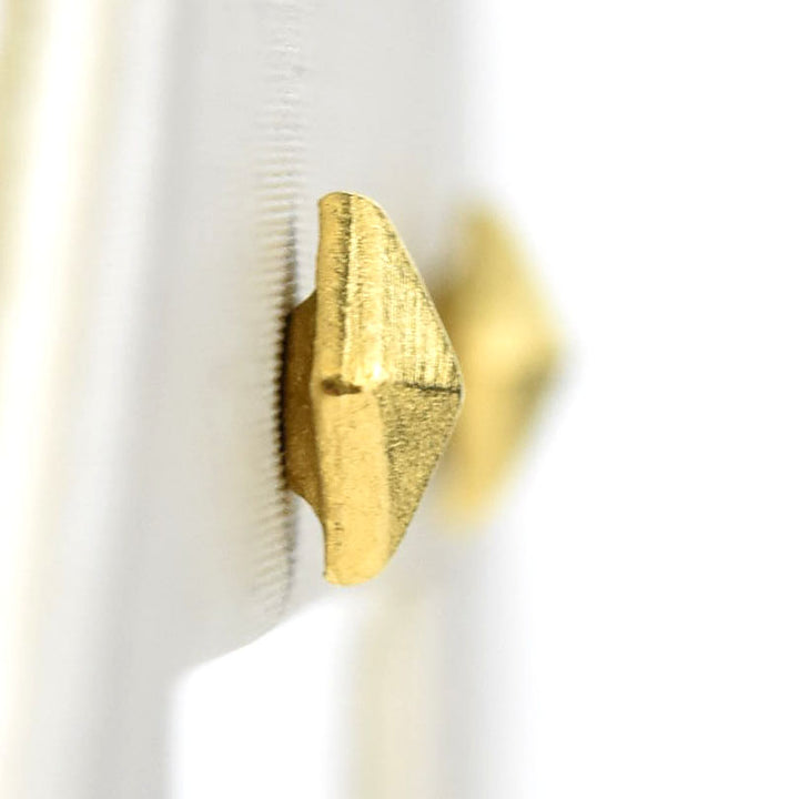 Pyramid Stud Earrings - Goldmakers Fine Jewelry