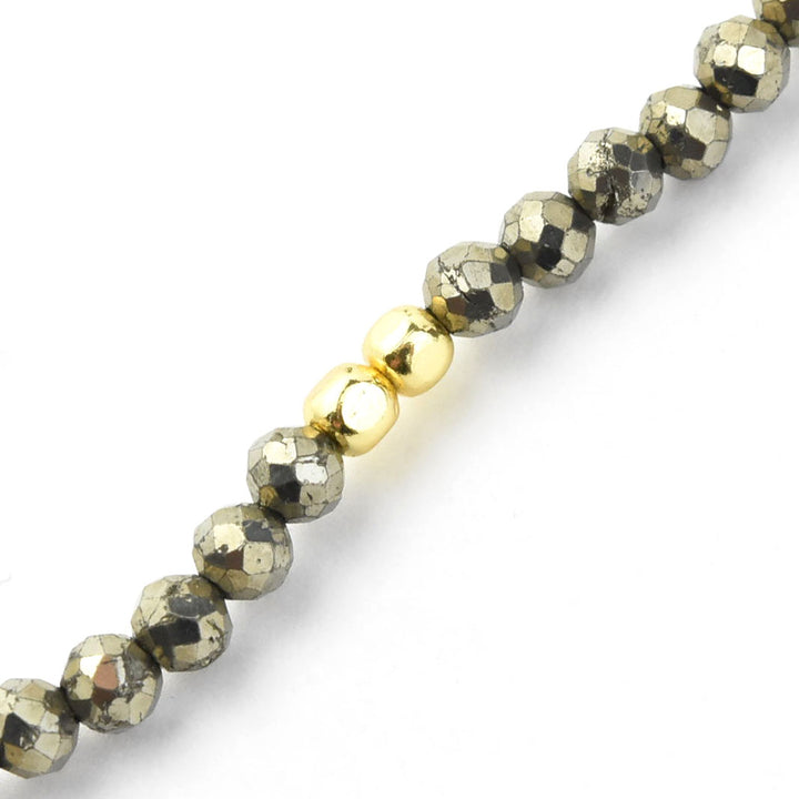 Moonstone & Pyrite Necklace