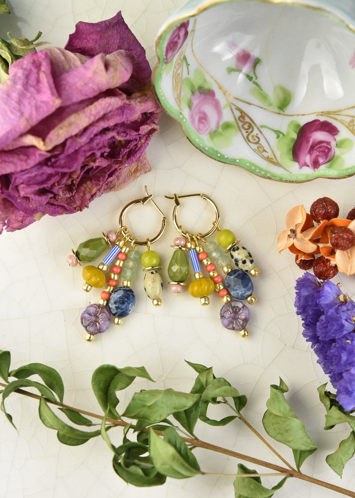 Quinn Charm Dangle Earrings