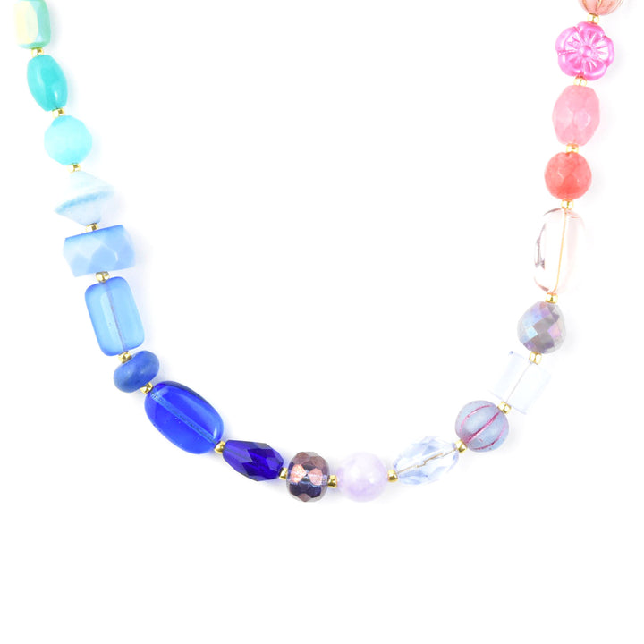Rainbow Beaded Necklace
