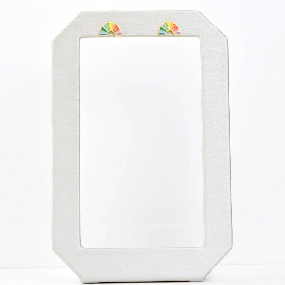 Original Rainbow Studs, Gold Plated