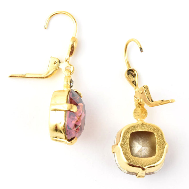 Classic Crystal Drops in Gold Plate - Goldmakers Fine Jewelry